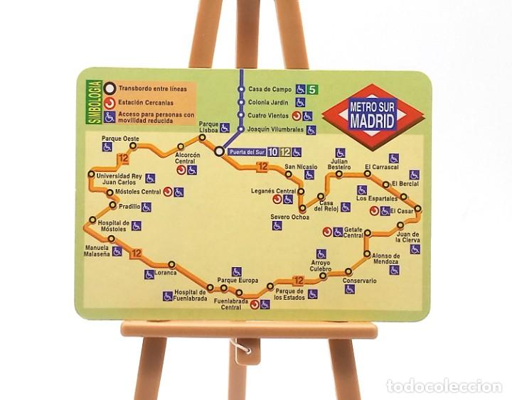 Colecionismo Calend&aacute;rios: Calendario de bolsillo - 2005 - Metro Sur Madrid - Serie BO 639