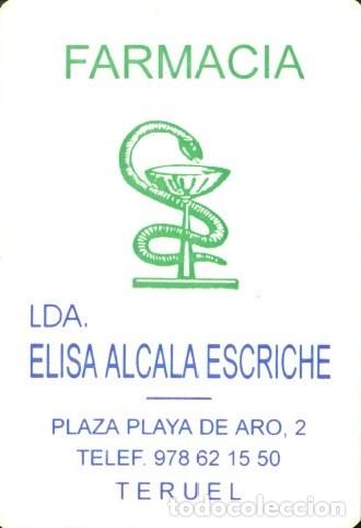 Colecionismo Calend&aacute;rios: CALENDARIO PUBLICIDAD FARMACIA - LDA. ELISA ALCALA ESCRICHE (TERUEL) - A&Ntilde;O 2002