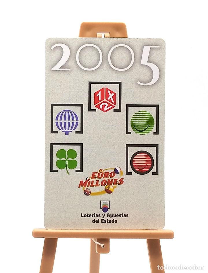 Collezionismo Calendari: Calendario de bolsillo - 2005 - Loter&iacute;as y Apuestas del Estado