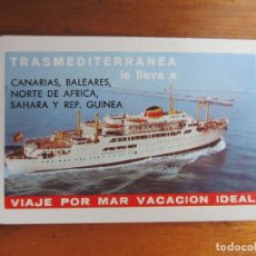 Coleccionismo Calendarios: CALENDARIO FOURNIER-TRASMEDITERRANEA-DEL 1972 VER FOTOS. Lote 325726493