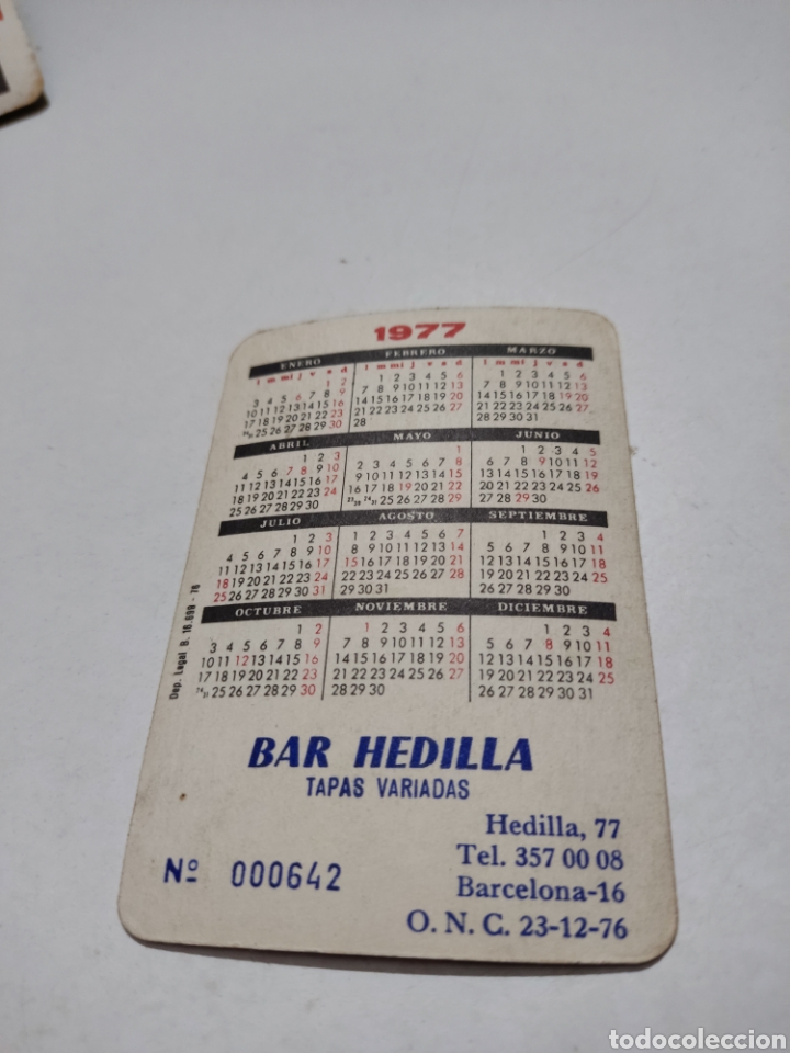 Calendario chicas bar hedilla