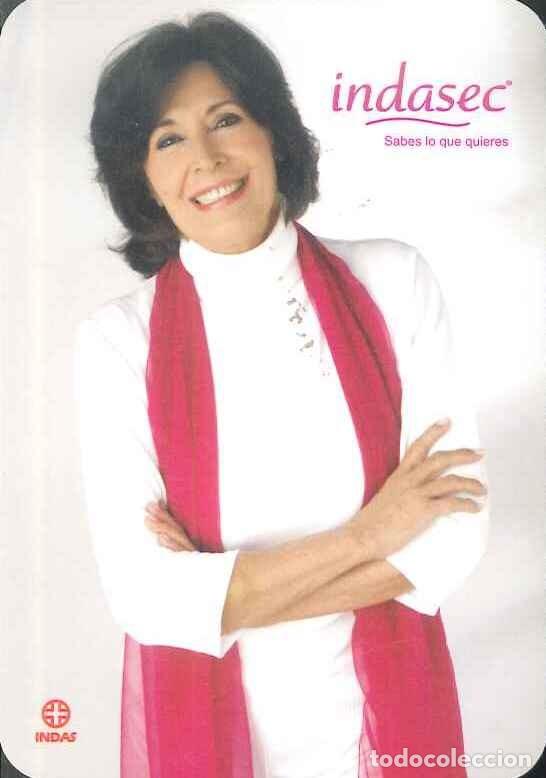Coleccionismo calendarios: CALENDARIO PUBLICIDAD FARMACIA - INDASEC - CONCHA VELASCO - A&Ntilde;O 2007