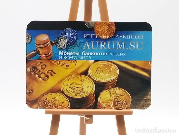 Coleccionismo calendarios: Calendario de bolsillo - 2008 - Rusia - Publicitario de Aurum