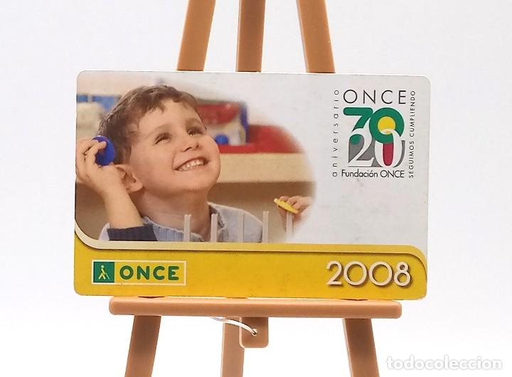 Coleccionismo calendarios: Calendario de bolsillo - 2008 - Publicitario de Fundaci&oacute;n ONCE