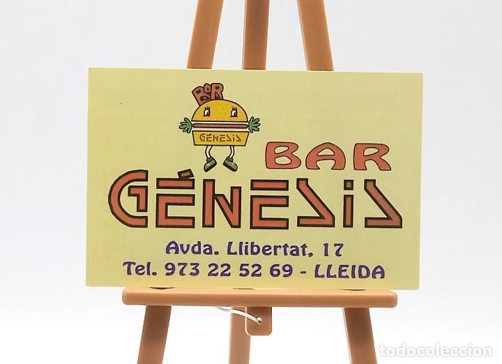 Coleccionismo calendarios: Calendario de bolsillo - 2008 - Publicitario de Bar G&eacute;nesis