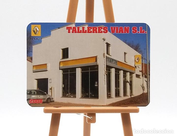 Coleccionismo Calendarios: Calendario de bolsillo - 2008 - Publicitario de Talleres Vian - Concesionario Renault