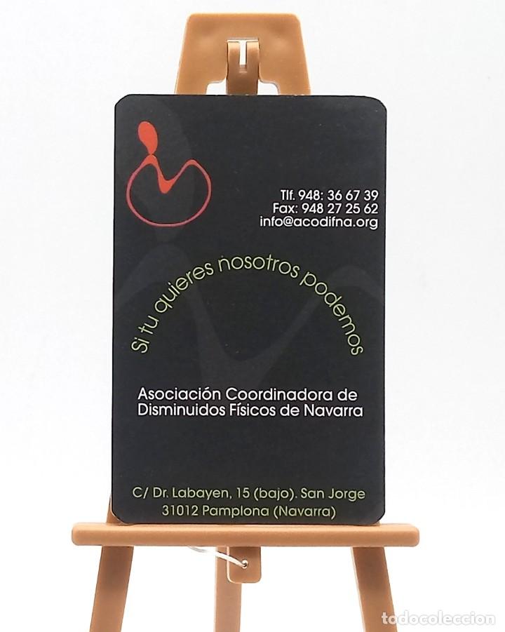 Coleccionismo calendarios: Calendario de bolsillo - 2008 - Asociaci&oacute;n Coordinadora de Disminuidos F&iacute;sicos de Navarra