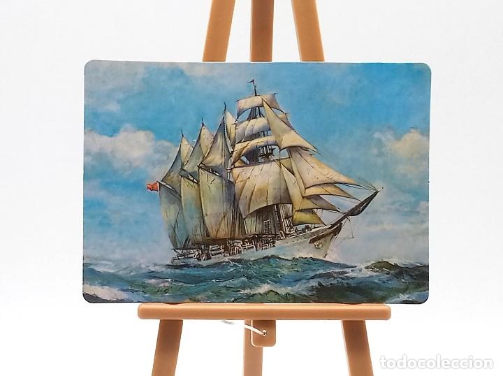 Coleccionismo calendarios: Calendario de bolsillo - 2008 - Barcos - Buque escuela espa&ntilde;ol Juan Sebasti&aacute;n Elcano - Serie CB 122