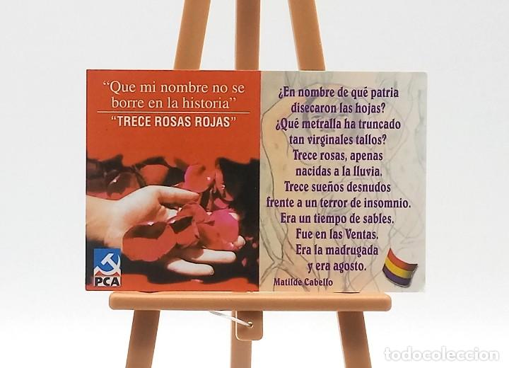 Colecionismo Calend&aacute;rios: Calendario de bolsillo - 2008 - Publicitario del Partido Comunista PCA