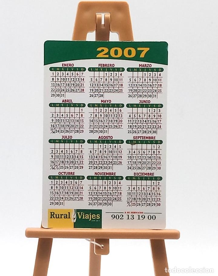 Coleccionismo calendarios: Calendario de bolsillo - 2007 / 2008 - Publicitario de Rural Viajes