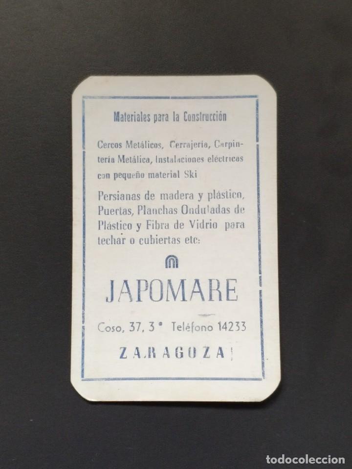 Coleccionismo calendarios: VCK 1518 Calendario bolsillo - A&Ntilde;O 1964 - JAPOMARE - MATERIALES CONSTRUCCI&Oacute;N - ZARAGOZA
