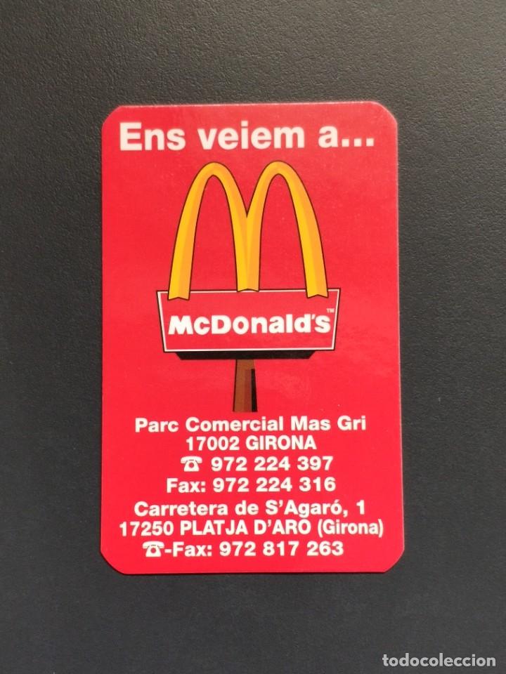 Collectionnisme Calendriers: VCK 1520 Calendario bolsillo - A&Ntilde;O 2003 - McDONALD'S GIRONA
