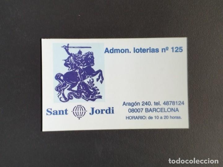 Collectionnisme Calendriers: VCK 1525 Calendario bolsillo - A&Ntilde;O 1998 - ADMINISTRACI&Oacute;N LOTER&Iacute;A SANT JORDI - BARCELONA