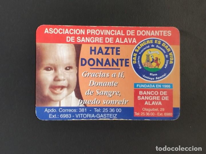 Coleccionismo Calendarios: VCK 1557 Calendario bolsillo - A&Ntilde;O 1998 - ASOCIACI&Oacute;N DONANTES DE SANGRE &Aacute;LAVA