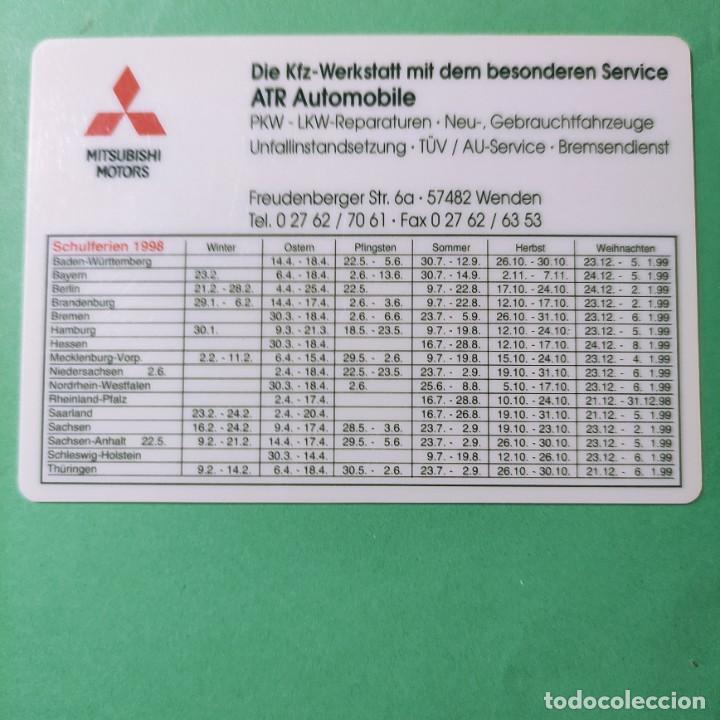 Coleccionismo Calendarios: CALENDARIO ALEMANIA . MITSUBISHI MOTORS 1998. T4