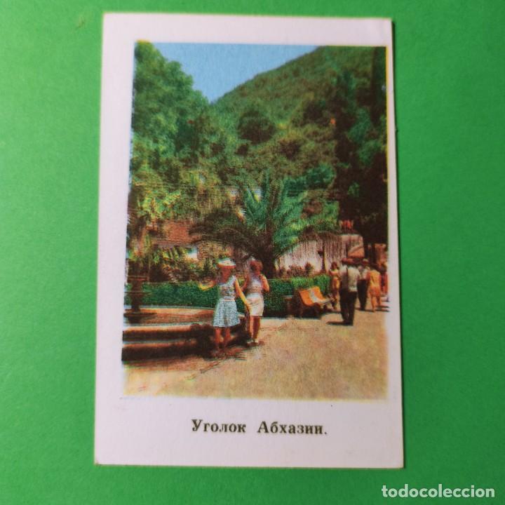 Coleccionismo Calendarios: CALENDARIO .PARQUE DE ABJASIA. 1973 . RUSIA . T4