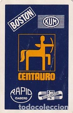 Coleccionismo calendarios: Calendario bolsillo Fournier 1976 Centauro Boston Kum Rapid Isaberg Koh-I-Noor