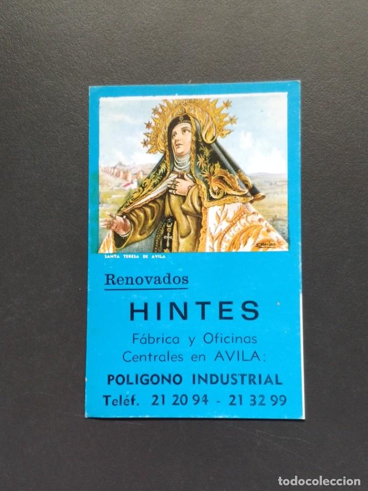 Coleccionismo Calendarios: VCK 1734 Calendario bolsillo - A&Ntilde;O 1974 - RENOVADOS HINTES - &Aacute;VILA - SANTA TERESA DE &Aacute;VILA