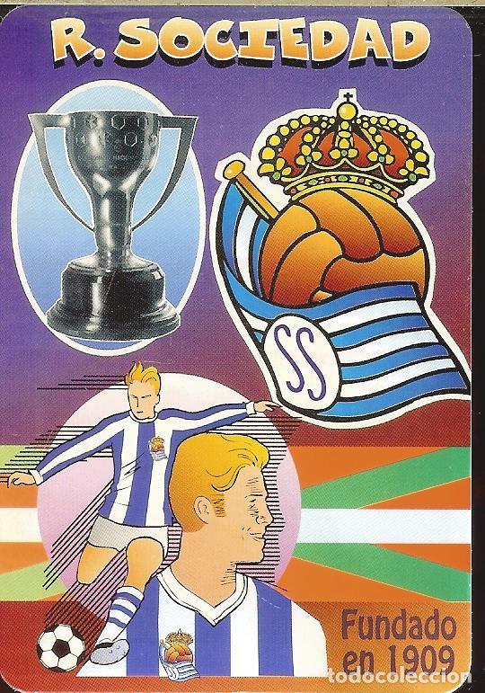 Coleccionismo Calendarios: CALENDARIO DE SERIE F&Uacute;TBOL - 2000 - REF. 2005 - REAL SOCIEDAD