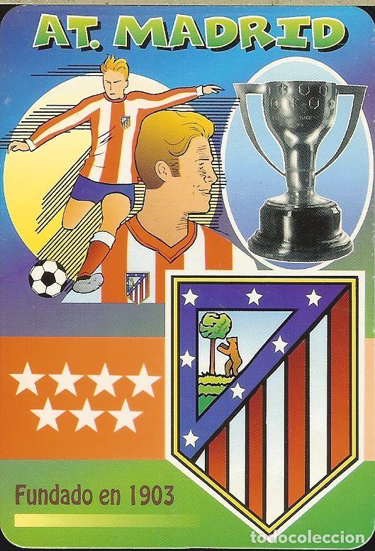 Coleccionismo Calendarios: CALENDARIO DE SERIE F&Uacute;TBOL - 2000 - REF. 2012 - ATL&Eacute;TICO DE MADRID