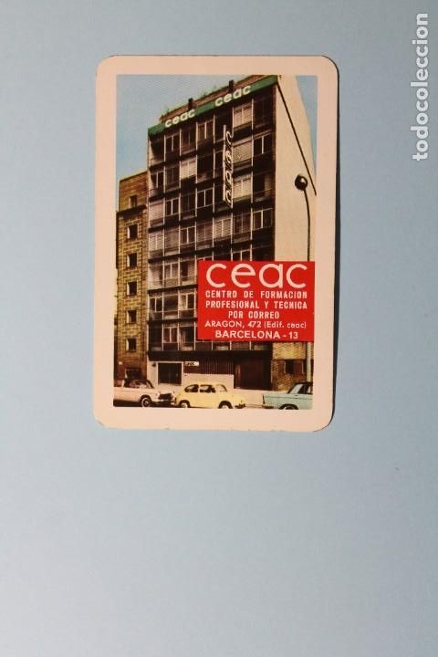 Coleccionismo Calendarios: CALENDARIO FOURNIER. CENTRO DE FORMACION PROFESIONAL CEAC. BARCELONA. A&Ntilde;O 1964. ES UN HF3.