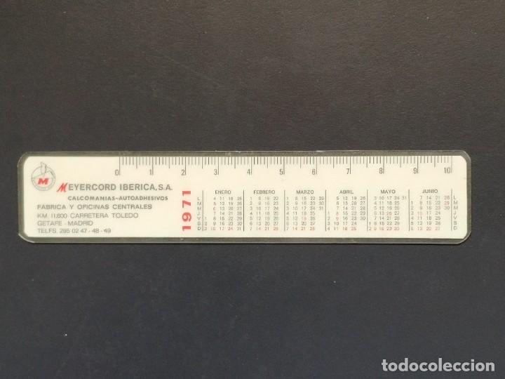 Collectionnisme Calendriers: VCK 1831 Calendario bolsillo - A&Ntilde;O 1971 - EYERCORD IB&Eacute;RICA CALCOMANIA AUTOADHESIVOS - MADRID MURCIA