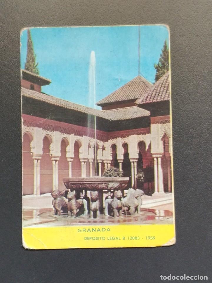 Coleccionismo calendarios: VCK 1834 Calendario bolsillo - A&Ntilde;O 1966 - PAISAJE GRANADA - MOTRIL - FALD&Oacute;N AMARILLO