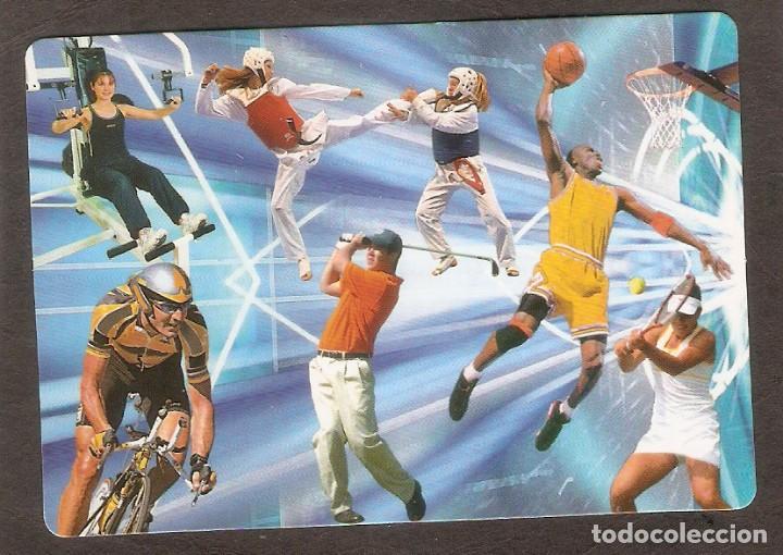 Coleccionismo Calendarios: CALENDARIO DE BOLSILLO SERIE A&Ntilde;O 2008 DEPORTES - CICLISMO, TENIS, BALONCESTO... - VER FOTO REVERSO