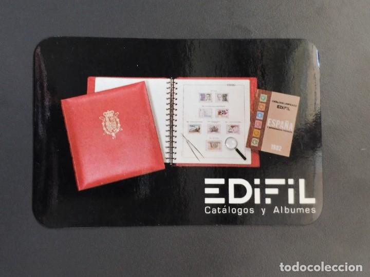 Coleccionismo calendarios: VCK 1925 Calendario bolsillo - A&Ntilde;O 1982 - EDIFIL CAT&Aacute;LOGOS Y ALBUMES - SELLOS