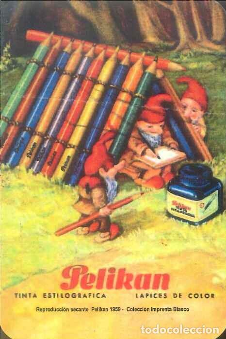 Coleccionismo Calendarios: CALENDARIO PUBLICIDAD - PELIKAN - IMPRENTA BLASCO (ZARAGOZA) - A&Ntilde;O 2019