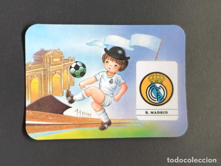 Coleccionismo calendarios: VCK 2081 - Calendario Bolsillo A&ntilde;o 1989 F&Uacute;TBOL REAL MADRID SERIE CB 299 DEPORTES BALIBREA CARTAGENA