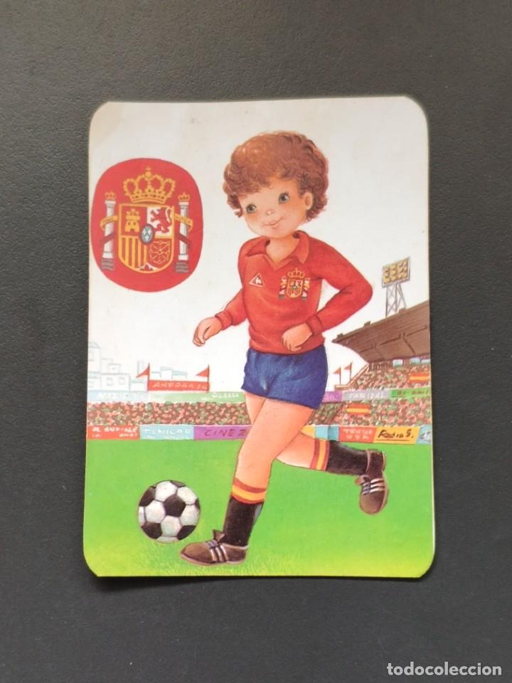 Coleccionismo calendarios: VCK 2082 - Calendario Bolsillo A&ntilde;o 1989 F&Uacute;TBOL ESPA&Ntilde;A SELECCI&Oacute;N SERIE CB 308 FRANKFURT CARTAGENA