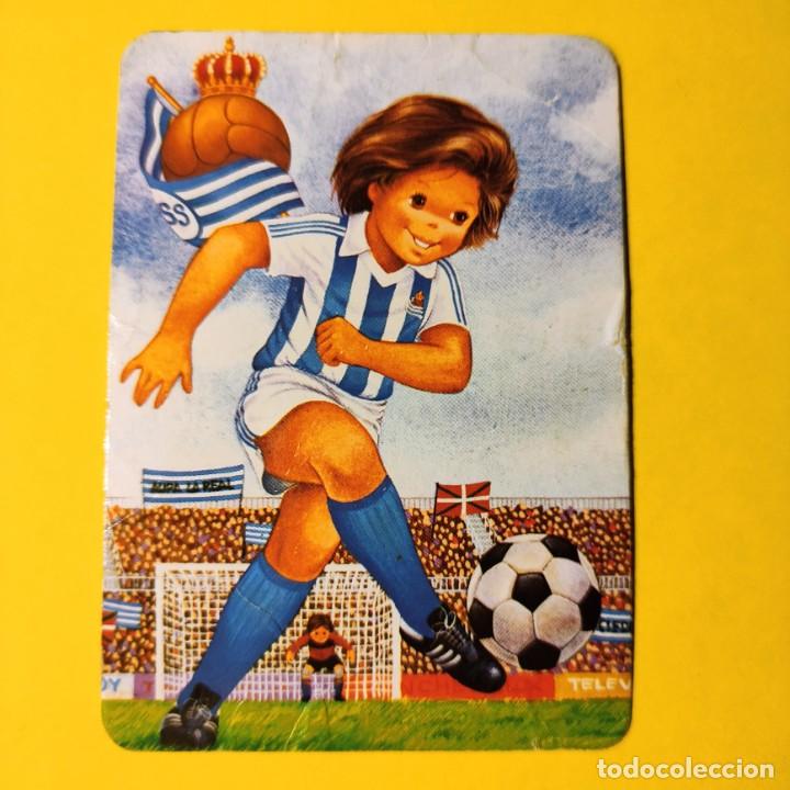 Coleccionismo calendarios: CALENDARIO BOLSILLO FUTBOL . REAL SOCIEDAD 1990 . BO 5441 - CON PUBLICIDAD . B6