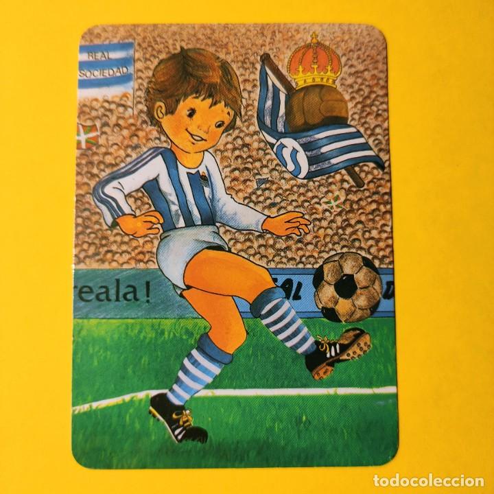 Coleccionismo Calendarios: CALENDARIO BOLSILLO FUTBOL . REAL SOCIEDAD 1987 . usurbilgo aft . B6