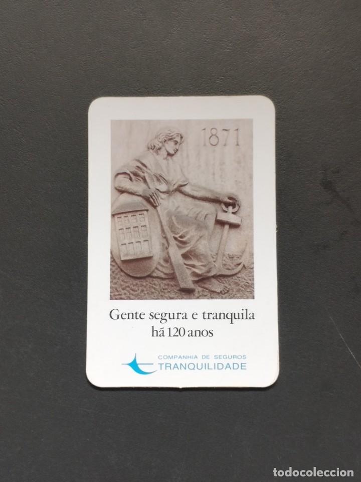 Colecionismo Calend&aacute;rios: VCK 2118 - Calendario bolsillo portugu&eacute;s - A&Ntilde;O 1991 - TRANQUILIDADE SEGUROS