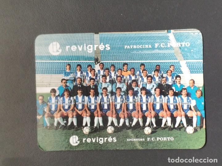 Coleccionismo calendarios: VCK 2138 - Calendario bolsillo - A&Ntilde;O 1989 - FUTBOL PLANTILLA OPORTO F.C. PORTO - REVIGR&Eacute;S