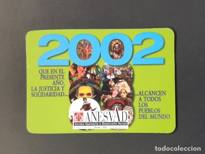 Coleccionismo calendarios: VCK 2189 - CALENDARIO BOLSILLO - A&Ntilde;O 2002 - ANESVAD