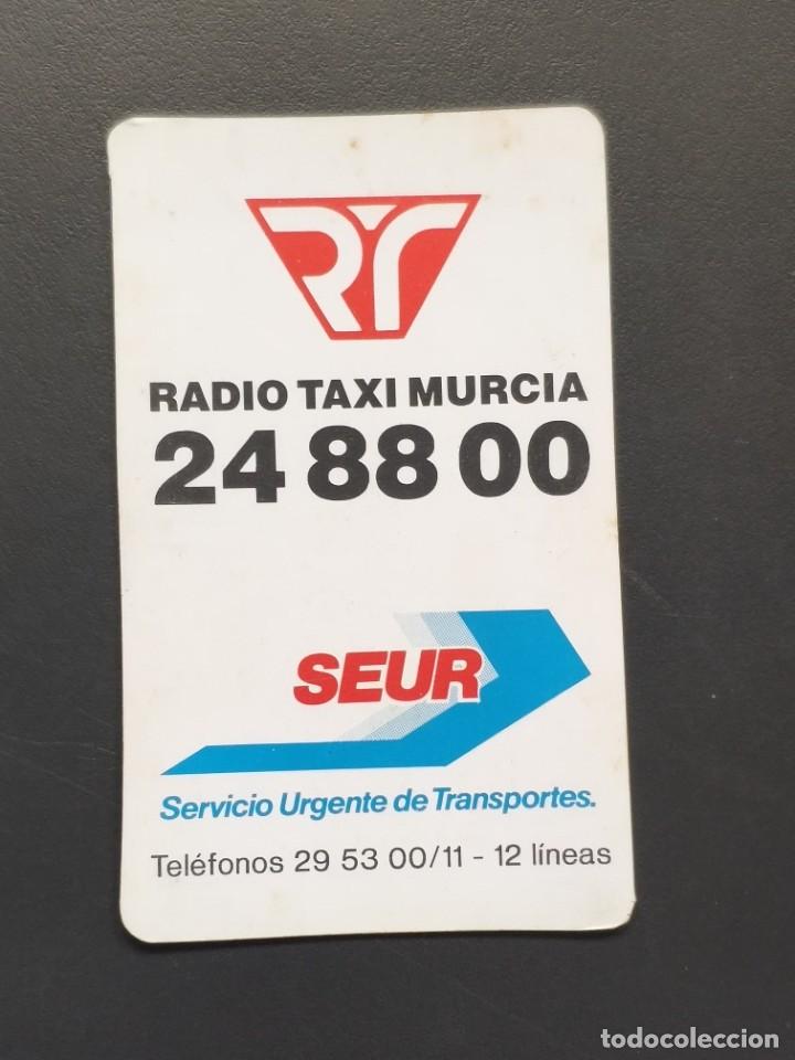 Coleccionismo calendarios: VCK 2192 - CALENDARIO BOLSILLO - A&Ntilde;O 1996 - RADIO TAXI MURCIA RADIOTAXI SEUR