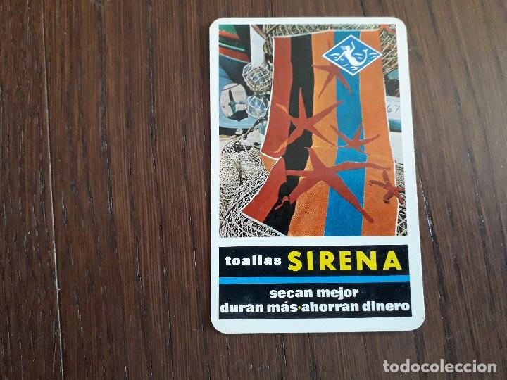 Coleccionismo Calendarios: calendario fournier, toallas Sirena a&ntilde;o 1966