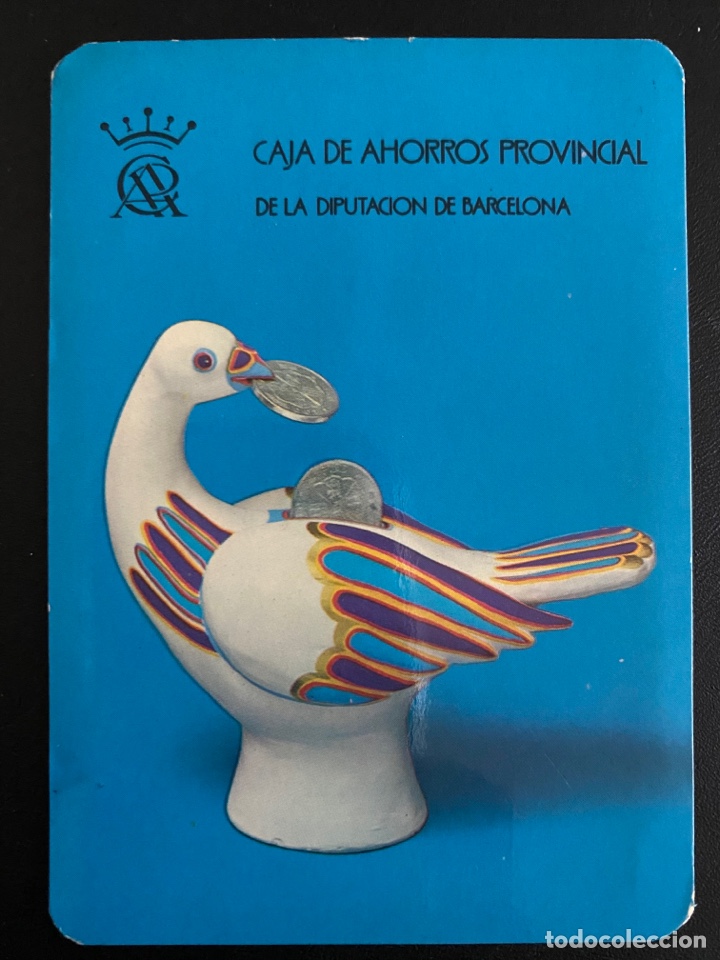 Sammeln von Kalendern: Calendario Caja de Ahorros Provincial de la Diputaci&oacute;n de Barcelona 1975