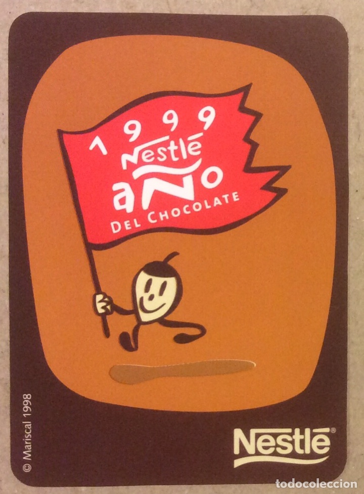 Colecionismo Calend&aacute;rios: NESTL&Eacute; 1999 A&Ntilde;O DEL CHOCOLATE. CALENDARIO PUBLICITARIO ILUSTRADO POR MARISCAL