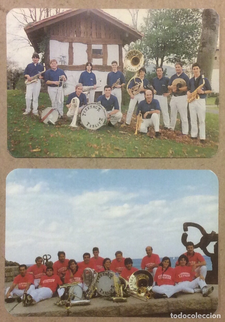 Collezionismo Calendari: TXARANGA TXALUPA (DONOSTIA). 2 CALENDARIOS PROMOCIONALES DE 1994 y 1995