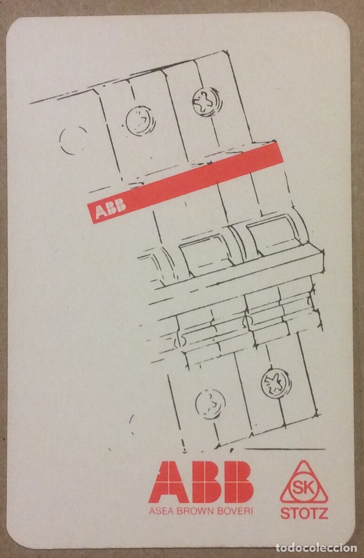 Colecionismo Calend&aacute;rios: ABB ASEA BROWN BOVERI. CALENDARIO PUBLICITARIO DEL A&Ntilde;O 1992