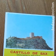 Coleccionismo Calendarios: PERSIANAS CLIMA. CASTILLO DE SAX, ALICANTE. CALENDARIO BOLSILLO. 1970.