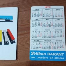 Coleccionismo Calendarios: CALENDARIO DE BOLSILLO. AÑO 1975. PELIKAN. GARANT. GRAPADORAS