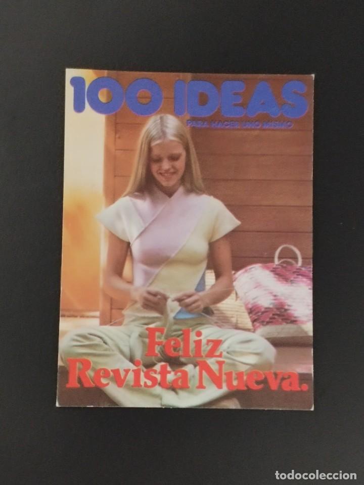 Coleccionismo calendarios: VCK 2299 - Calendario bolsillo - A&ntilde;o 1978 - REVISTA 100 IDEAS - CHICA MUJER