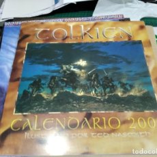 Coleccionismo Calendarios: CALENDARIO TOLKIEN TED NASHMITH 2002. Lote 338214163