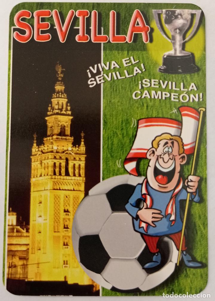 Sammeln von Kalendern: CALENDARIO TEMA EQUIPOS DE F&Uacute;TBOL. SEVILLA F.C. SERIE EGC-62. A&Ntilde;O 2009.