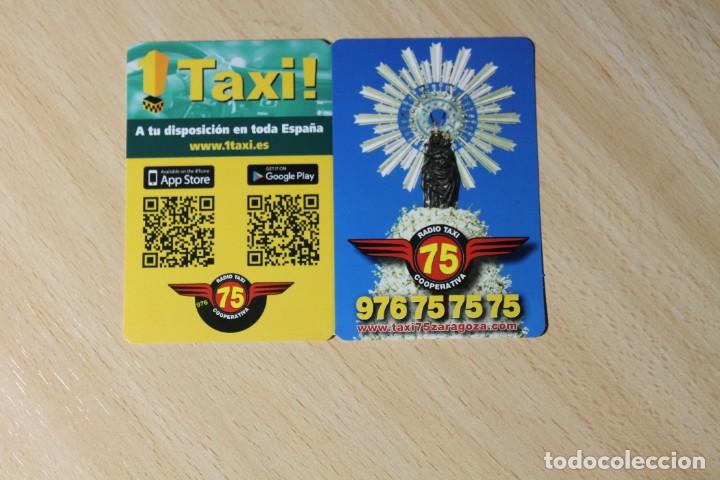 Coleccionismo Calendarios: CALENDARIO DE BOLSILLO. COOPERATIVA RADIO TAXI DE ZARAGOZA. A&Ntilde;O 2022. VIRGEN DEL PILAR.