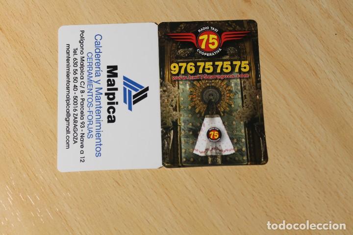 Coleccionismo Calendarios: CALENDARIO DE BOLSILLO. COOPERATIVA RADIO TAXI DE ZARAGOZA. A&Ntilde;O 2022. VIRGEN DEL PILAR.